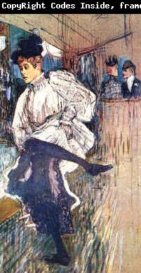  Henri  Toulouse-Lautrec Jane Avril Dancing